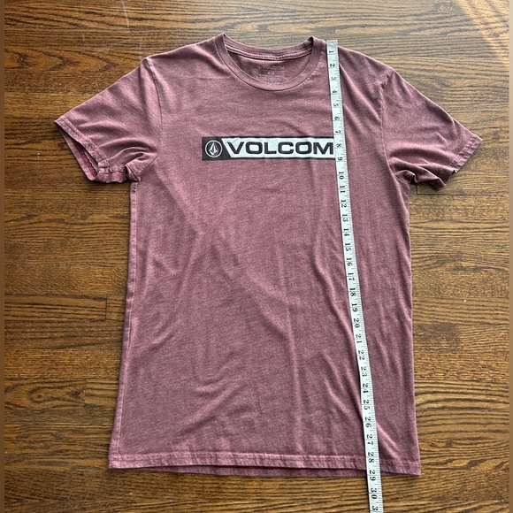 Volcom Men's Burgundy Short Sleeve Tee - Picture 6 of 6